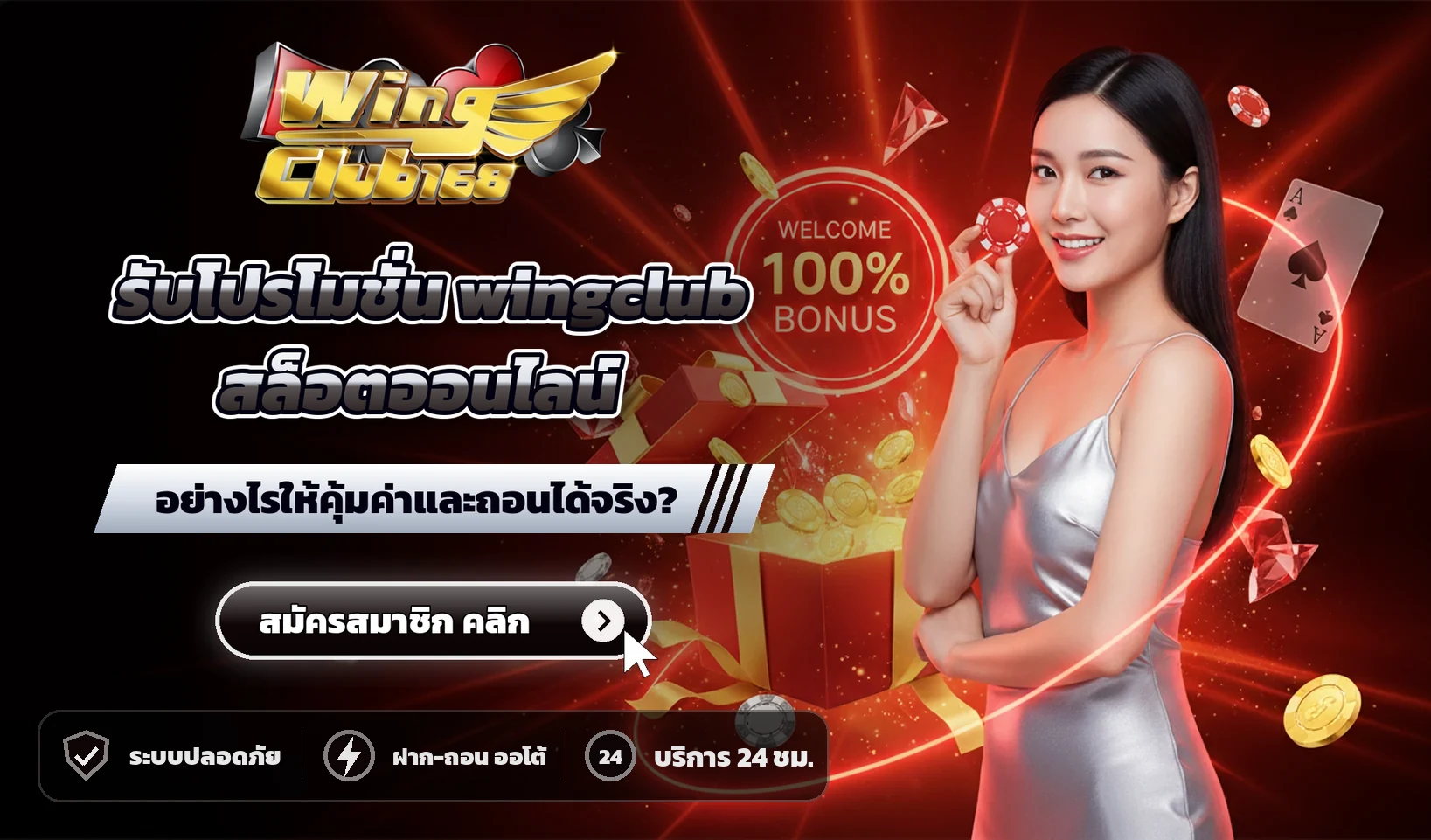 รับโปรโมชั่น wingclub สล็อตออนไลน์ อย่างไรให้คุ้มค่าและถอนได้จริง?